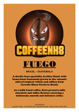 Load image into Gallery viewer, Fuego Coffee beans - A double bean speciality Arabica coffee blend
